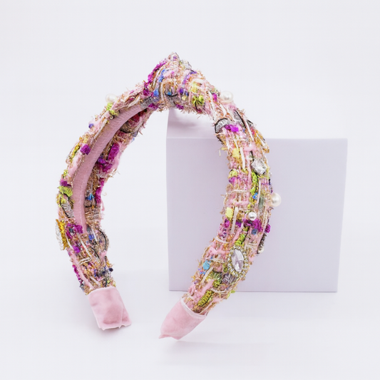 Embellished Kids Knot Headband