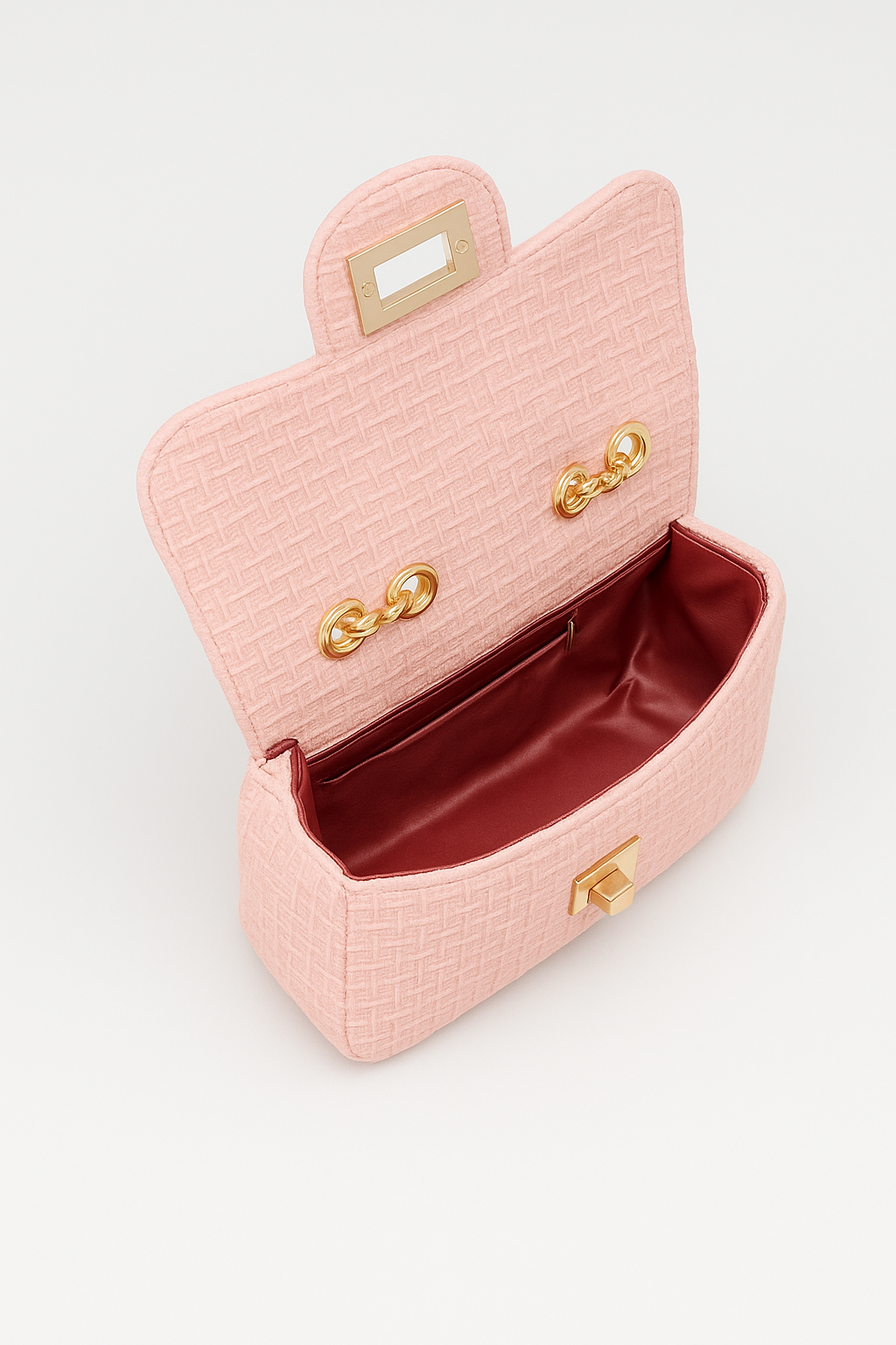 Blush Pink Mini Chain Purse