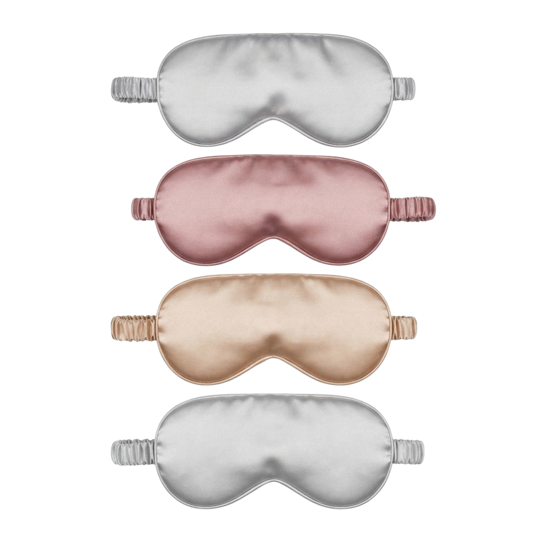 Solid Satin Sleeping Mask