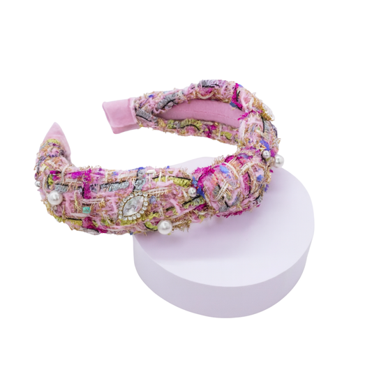 Embellished Kids Knot Headband
