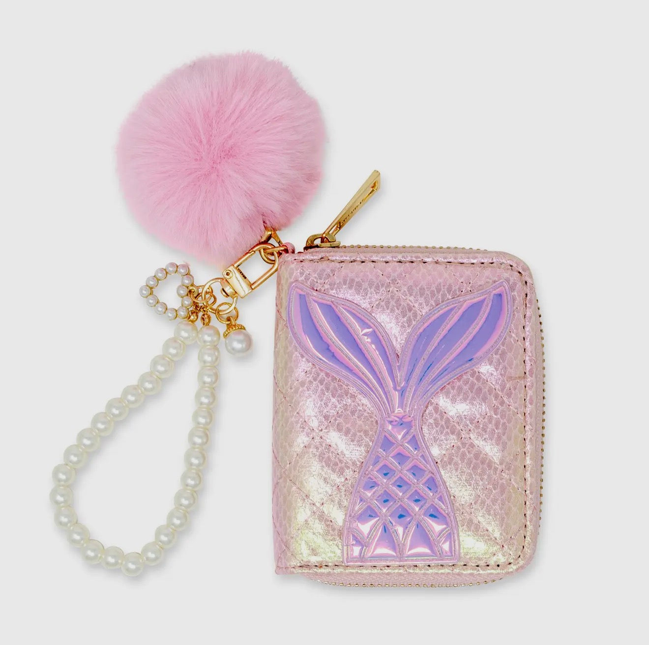 Mermaid Tail Mini Zip Wallet