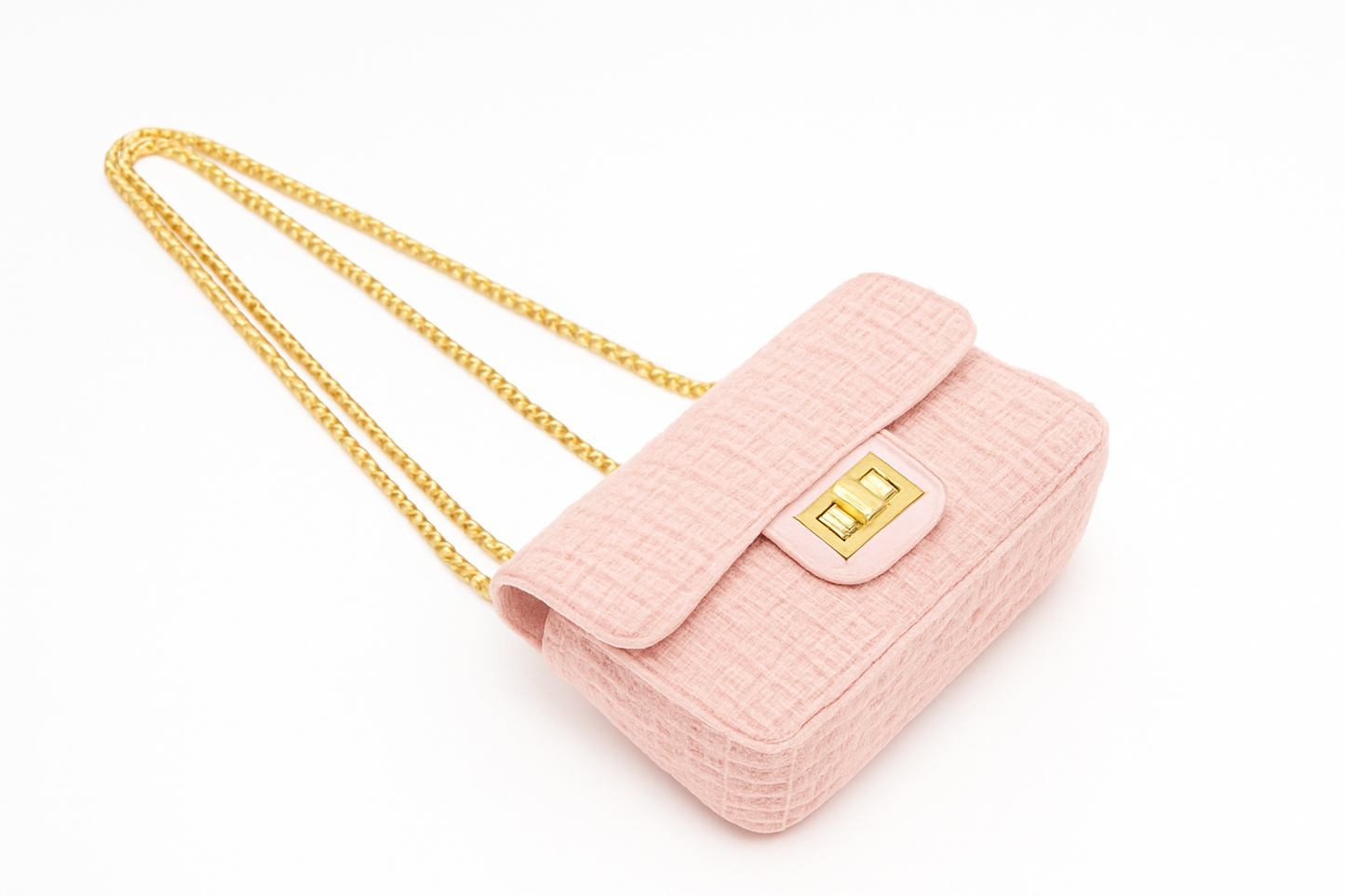 Blush Pink Mini Chain Purse