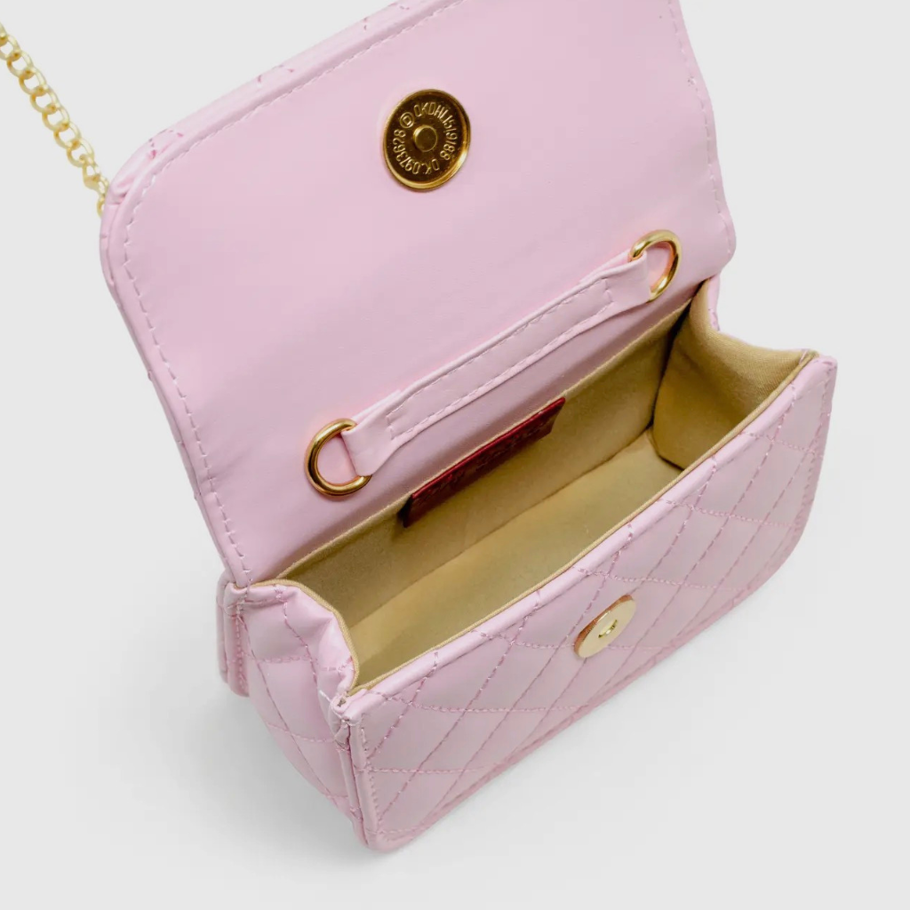 Mini Crossbody Purse with Charm Keychain